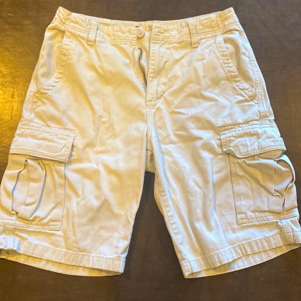 Plugg Khaki Cargo Shorts